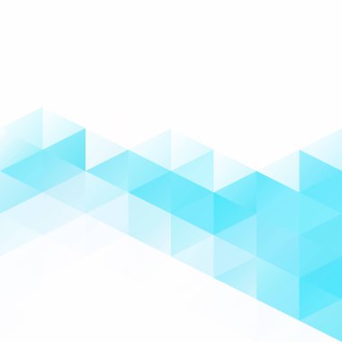 Mavi Izgara Mozaik Arkaplan, Yaratıcı Tasarım Şablonları