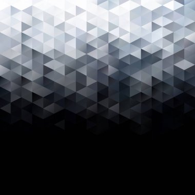 Siyah kılavuz Mozaik arka plan, yaratıcı tasarım şablonları