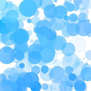 Kabarcıklar benzersiz mavi parlak vektör arka plan
