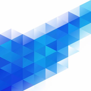 Mavi Izgara Mozaik Arkaplan, Yaratıcı Tasarım Şablonları