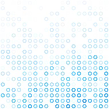 Mavi çörek arka plan, yaratıcı tasarım şablonları