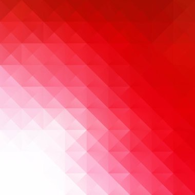 Kırmızı kılavuz Mozaik arka plan, yaratıcı tasarım şablonları