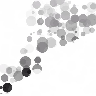 Kabarcıklar benzersiz siyah parlak vektör arka plan