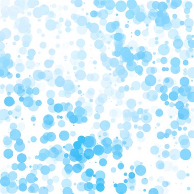 Baloncuklar Çemberi Noktaları Eşsiz Mavi Parlak Vektör Arkaplanı