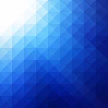 Mavi Izgara Mozaik Arkaplan, Yaratıcı Tasarım Şablonları