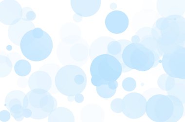 Kabarcıklar benzersiz mavi parlak vektör arka plan