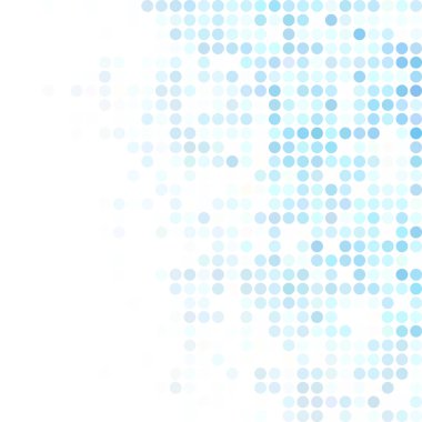 Mavi rastgele noktalar arka plan, yaratıcı tasarım şablonları