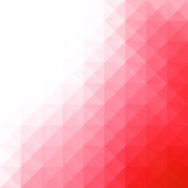 Kırmızı kılavuz Mozaik arka plan, yaratıcı tasarım şablonları