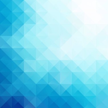 Mavi Izgara Mozaik Arkaplan, Yaratıcı Tasarım Şablonları