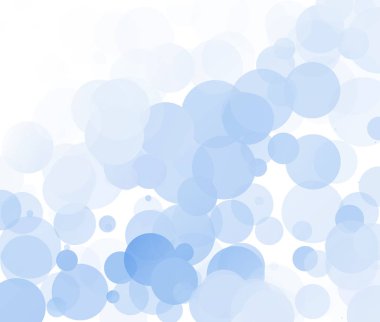 Kabarcıklar benzersiz mavi parlak vektör arka plan