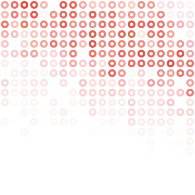 Kırmızı Donuts arka plan, yaratıcı tasarım şablonları