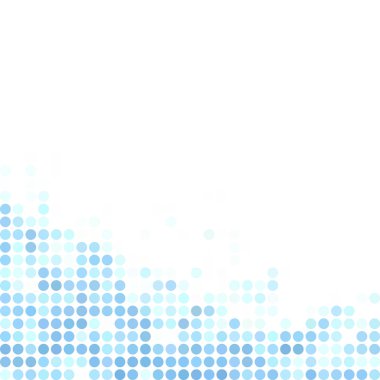 Mavi rastgele noktalar arka plan, yaratıcı tasarım şablonları