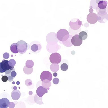 Kabarcıklar benzersiz mor parlak vektör arka plan