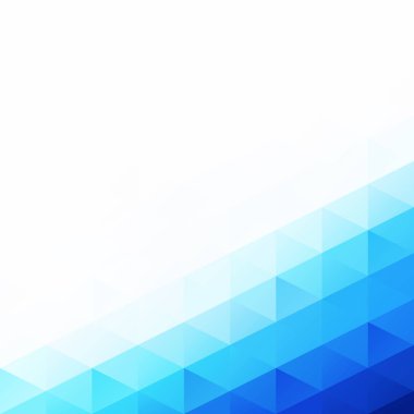 Mavi Izgara Mozaik Arkaplan, Yaratıcı Tasarım Şablonları