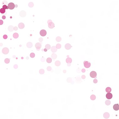 Kabarcıklar daire noktalar benzersiz mor parlak vektör arka plan