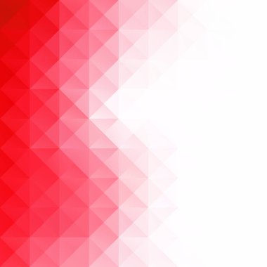 Kırmızı kılavuz Mozaik arka plan, yaratıcı tasarım şablonları