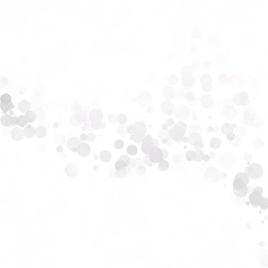 Kabarcıklar daire noktalar benzersiz gri beyaz parlak vektör arka plan