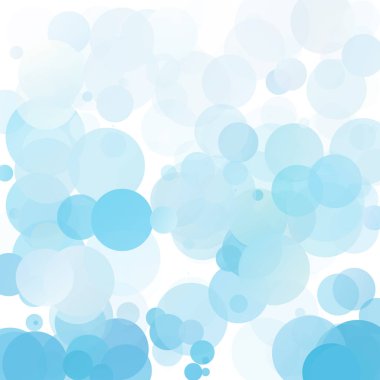 Kabarcıklar benzersiz mavi parlak vektör arka plan