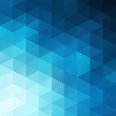 Mavi Izgara Mozaik Arkaplan, Yaratıcı Tasarım Şablonları