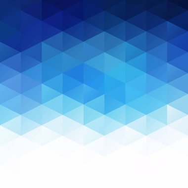 Mavi Izgara Mozaik Arkaplan, Yaratıcı Tasarım Şablonları