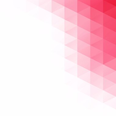 Kırmızı kılavuz Mozaik arka plan, yaratıcı tasarım şablonları