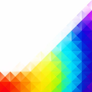 Renkli Izgara Mozaik Arkaplanı, Yaratıcı Tasarım Şablonları