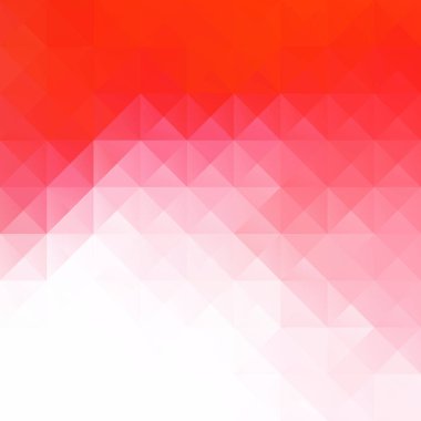 Kırmızı kılavuz Mozaik arka plan, yaratıcı tasarım şablonları