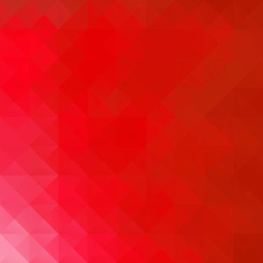 Kırmızı kılavuz Mozaik arka plan, yaratıcı tasarım şablonları