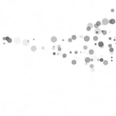 Kabarcıklar daire noktalar benzersiz siyah parlak vektör arka plan