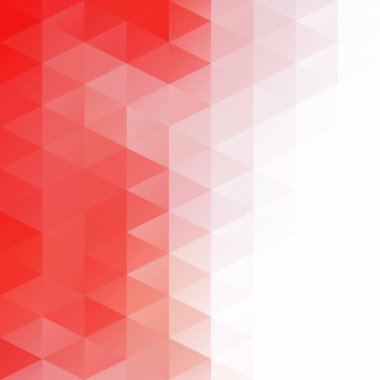 Kırmızı kılavuz Mozaik arka plan, yaratıcı tasarım şablonları