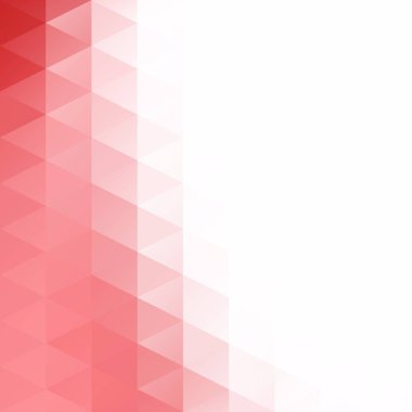 Kırmızı kılavuz Mozaik arka plan, yaratıcı tasarım şablonları