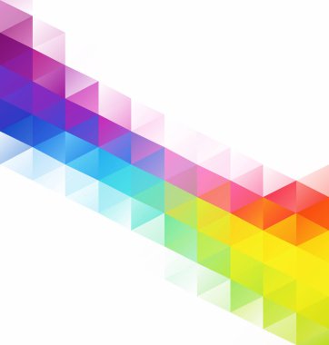 Renkli Izgara Mozaik Arkaplanı, Yaratıcı Tasarım Şablonları