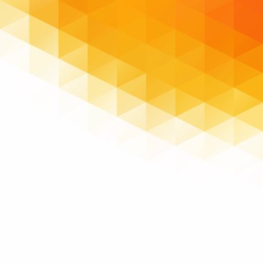 Turuncu Izgara Mozaik Arkaplan, Yaratıcı Tasarım Şablonları