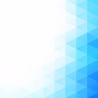 Mavi Izgara Mozaik Arkaplan, Yaratıcı Tasarım Şablonları