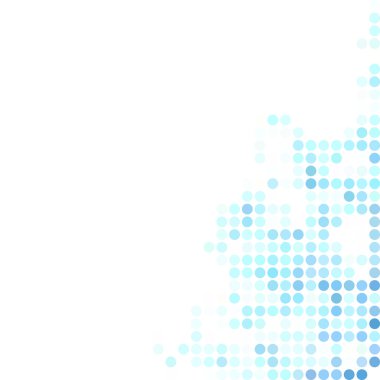 Mavi rastgele noktalar arka plan, yaratıcı tasarım şablonları