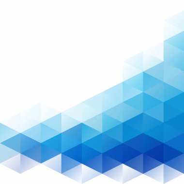 Mavi Izgara Mozaik Arkaplan, Yaratıcı Tasarım Şablonları