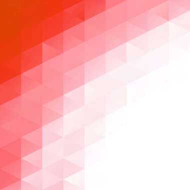 Kırmızı kılavuz Mozaik arka plan, yaratıcı tasarım şablonları