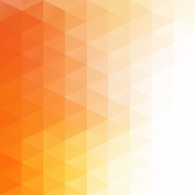 Turuncu Izgara Mozaik Arkaplan, Yaratıcı Tasarım Şablonları