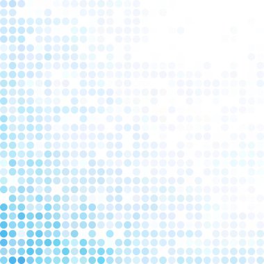 Mavi rastgele noktalar arka plan, yaratıcı tasarım şablonları