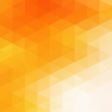 Turuncu Izgara Mozaik Arkaplan, Yaratıcı Tasarım Şablonları