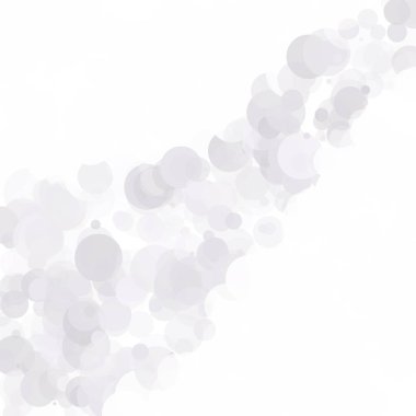 Kabarcıklar benzersiz gri beyaz parlak vektör arka plan