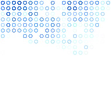 Mavi çörek arka plan, yaratıcı tasarım şablonları