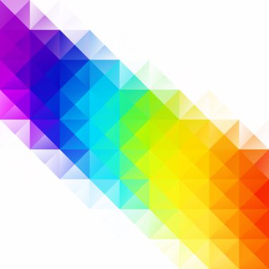 Renkli Izgara Mozaik Arkaplanı, Yaratıcı Tasarım Şablonları