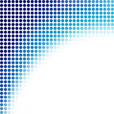 Mavi noktalar arka plan, yaratıcı tasarım şablonları