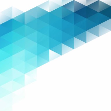 Mavi Izgara Mozaik Arkaplan, Yaratıcı Tasarım Şablonları