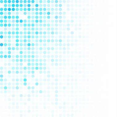 Mavi rastgele noktalar arka plan, yaratıcı tasarım şablonları