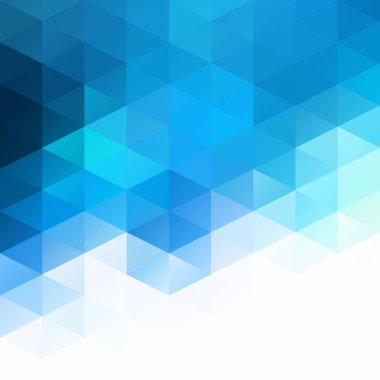 Mavi Izgara Mozaik Arkaplan, Yaratıcı Tasarım Şablonları