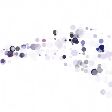 Kabarcıklar daire noktalar benzersiz siyah parlak vektör arka plan