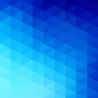 Mavi Izgara Mozaik Arkaplan, Yaratıcı Tasarım Şablonları