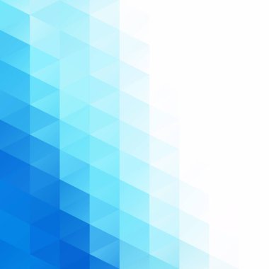 Mavi Izgara Mozaik Arkaplan, Yaratıcı Tasarım Şablonları